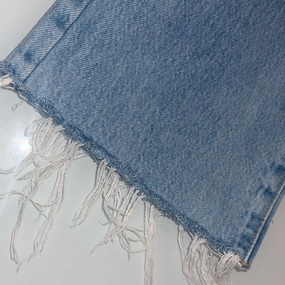 Garage Slouchy Blue Denim Jeans - Picture 6 of 6